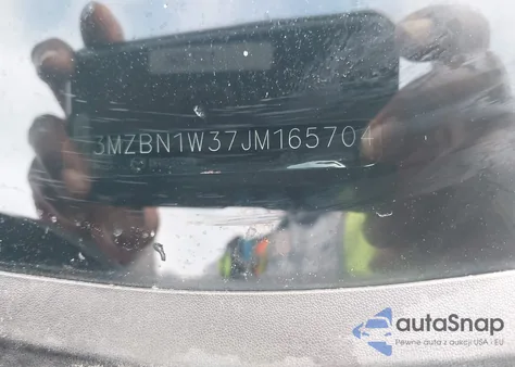 2018 Mazda Mazda3 Grand Touring from USA, damaged, VIN 3MZBN1W37JM165704